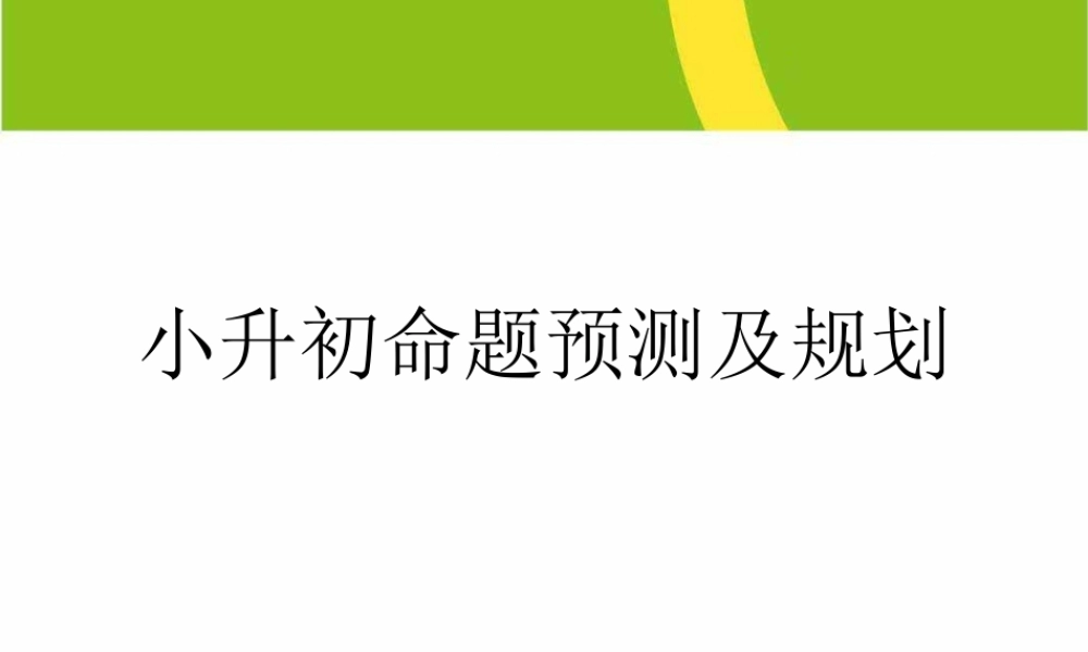 小升初数学复习 (2).ppt