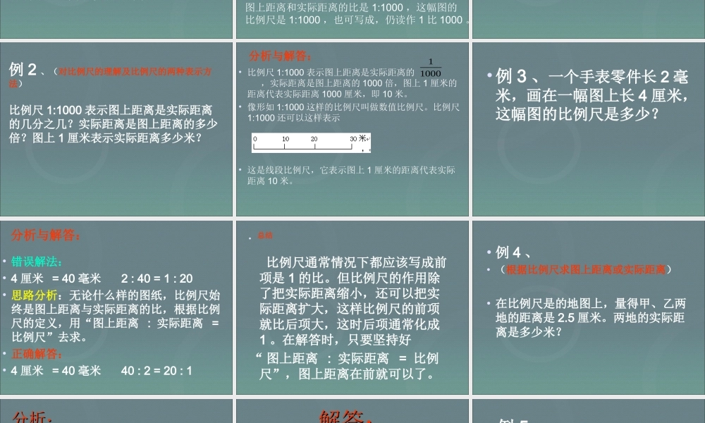 小升初-应用题归类讲解及训练(七)(比例尺、面积变化、确定位置).ppt