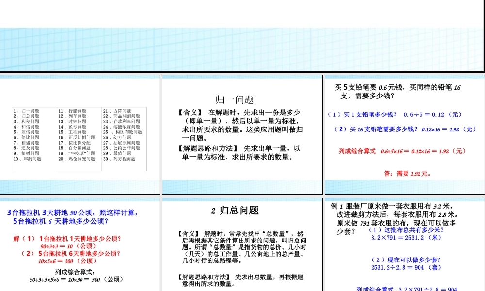 小学升中考应用题分类总复习.ppt