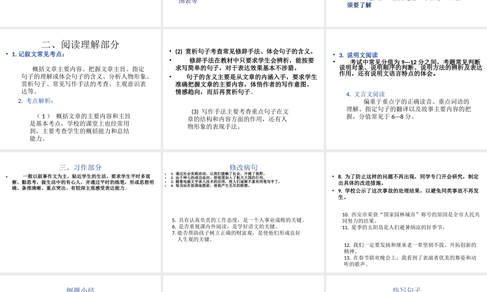【小升初】语文总复习课件 - 复习小策略 (共20张PPT)全国通用.ppt