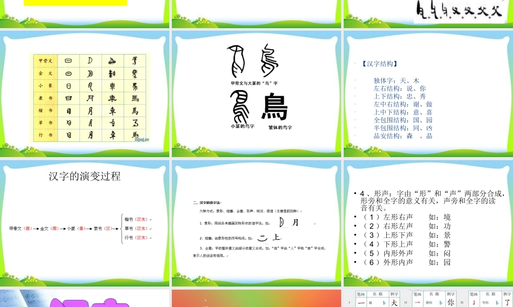 【小升初】语文总复习课件 - 汉字总复习全国通用.ppt