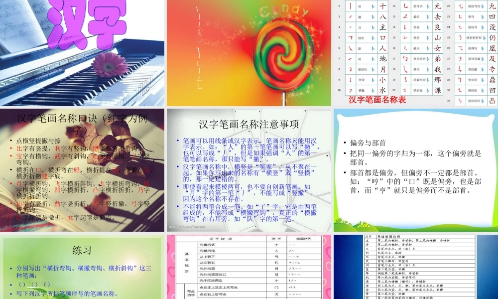 【小升初】语文总复习课件 - 汉字总复习全国通用.ppt