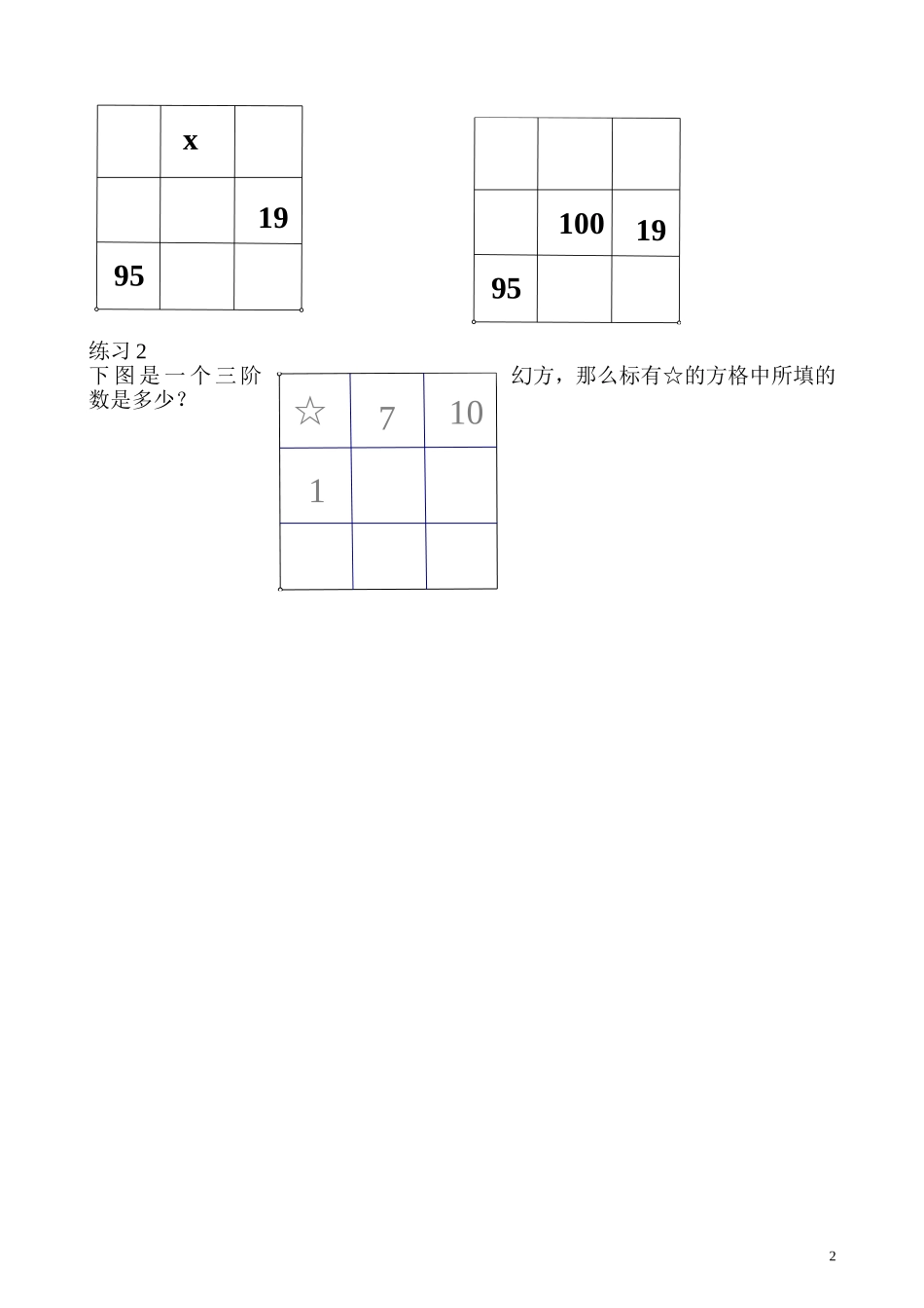 选讲2 三阶幻方的性质.doc_第2页