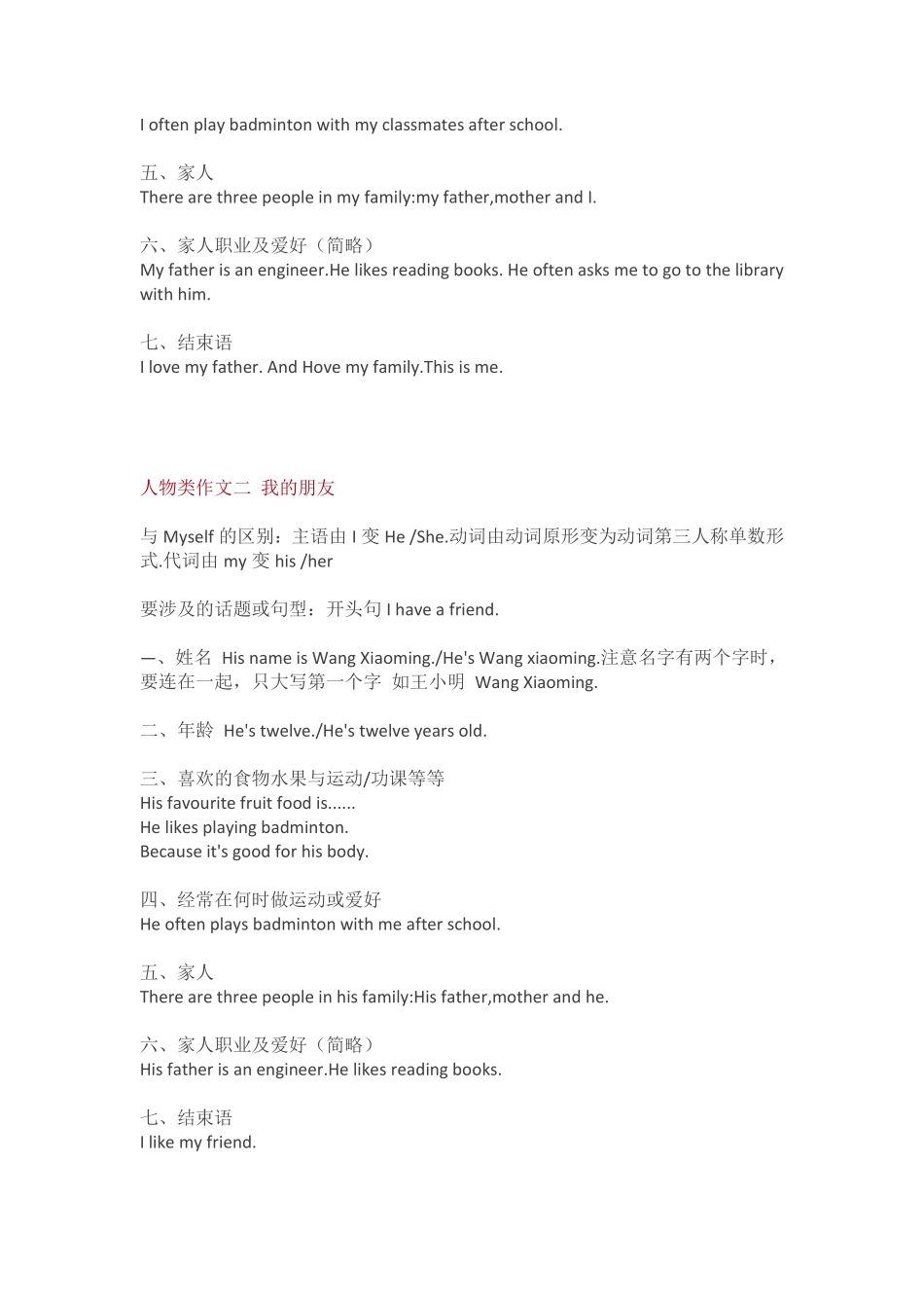 小升初考试专项：小学英语1-6年级各类作文汇总.pdf_第2页