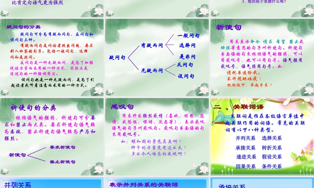 【小升初】语文总复习课件 - 句子总复习 (全国通用)(共105张ppt).ppt