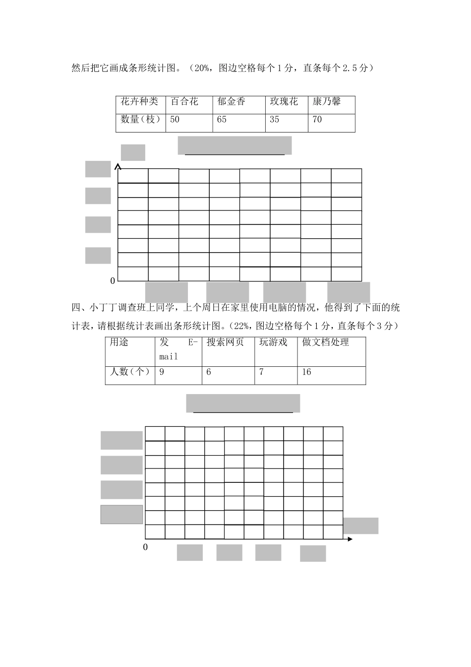 【沪教版六年制】小学数学三年级下册 第三单元评估测试卷.doc_第3页