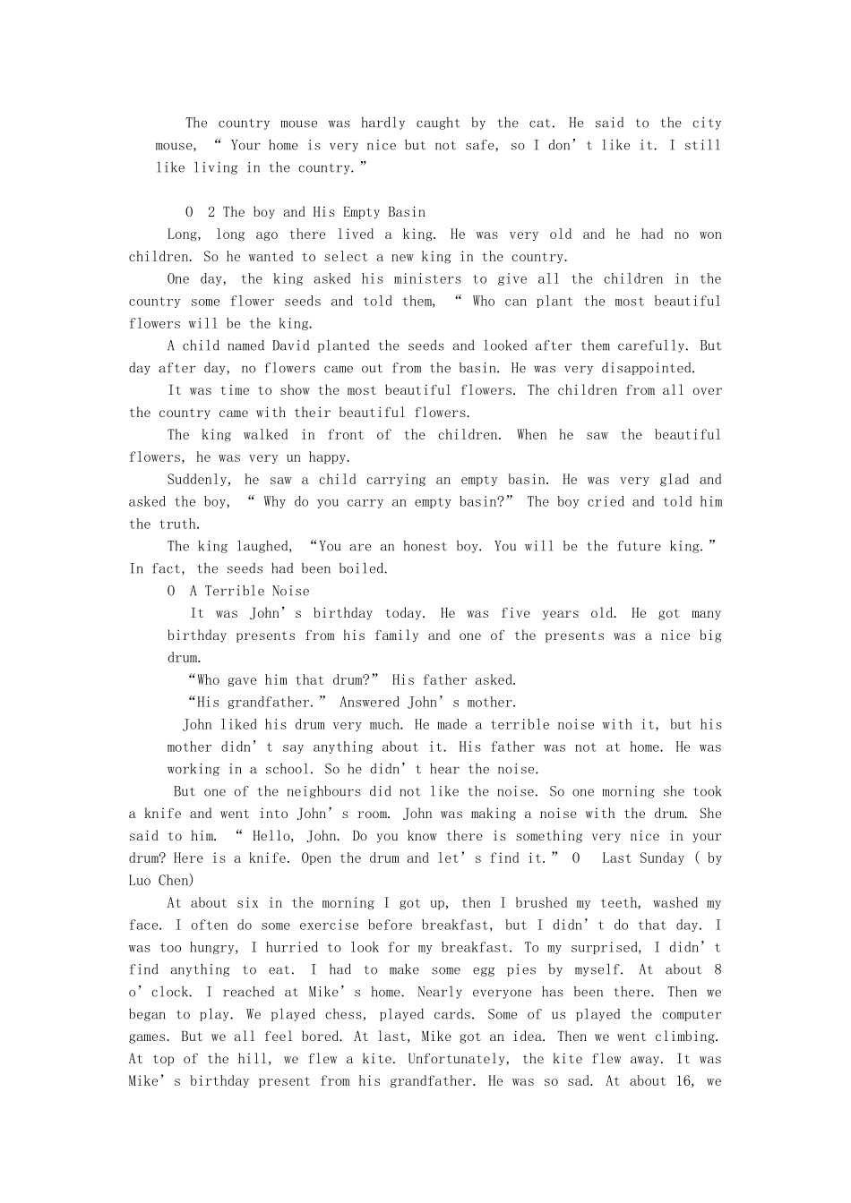 【沪教牛津版（三起）】六年级上册英语 Exercise5 期末复习习题.doc_第3页