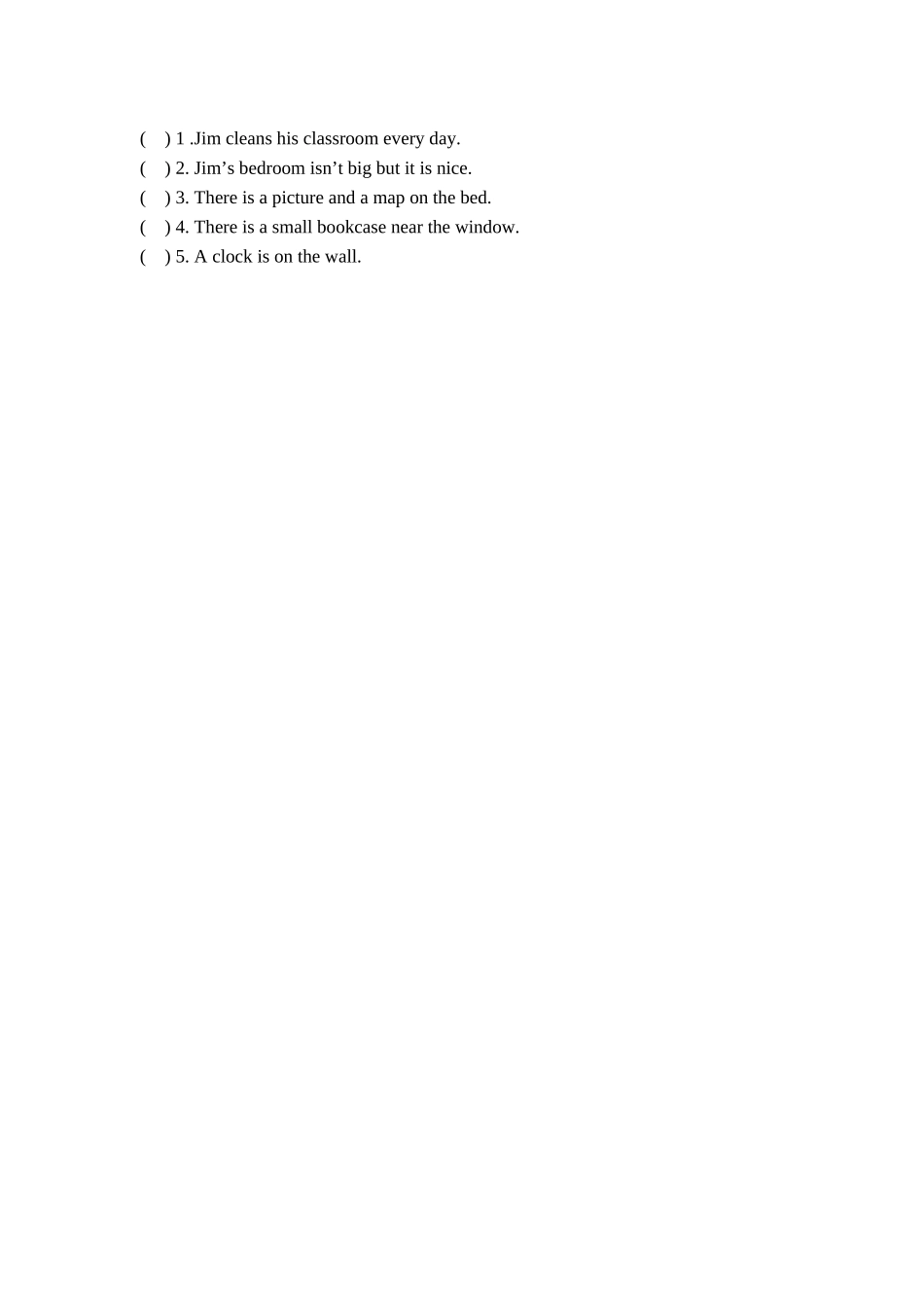 （人教新起点）五年级英语上册 期末教学质量(1).doc_第2页