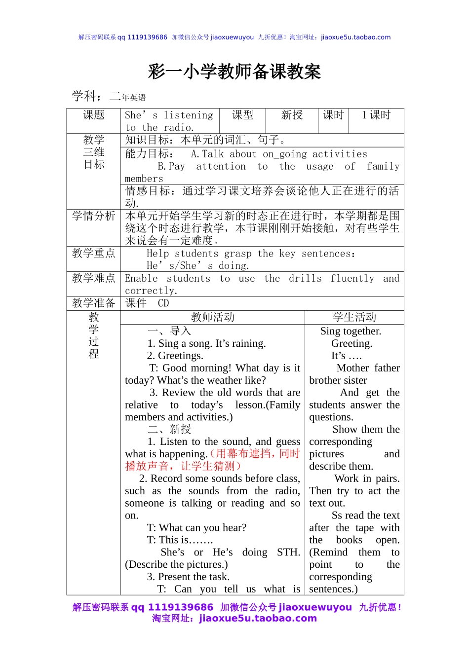 外研版一起小学英语四下《Module 2Unit 1 It's cheap.》PPT课件.doc_第1页