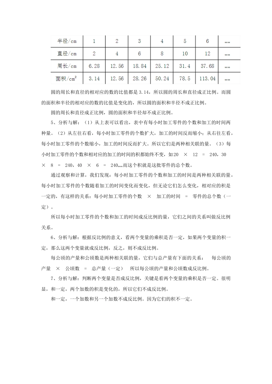 《正比例和反比例》同步练习2(1).docx_第3页