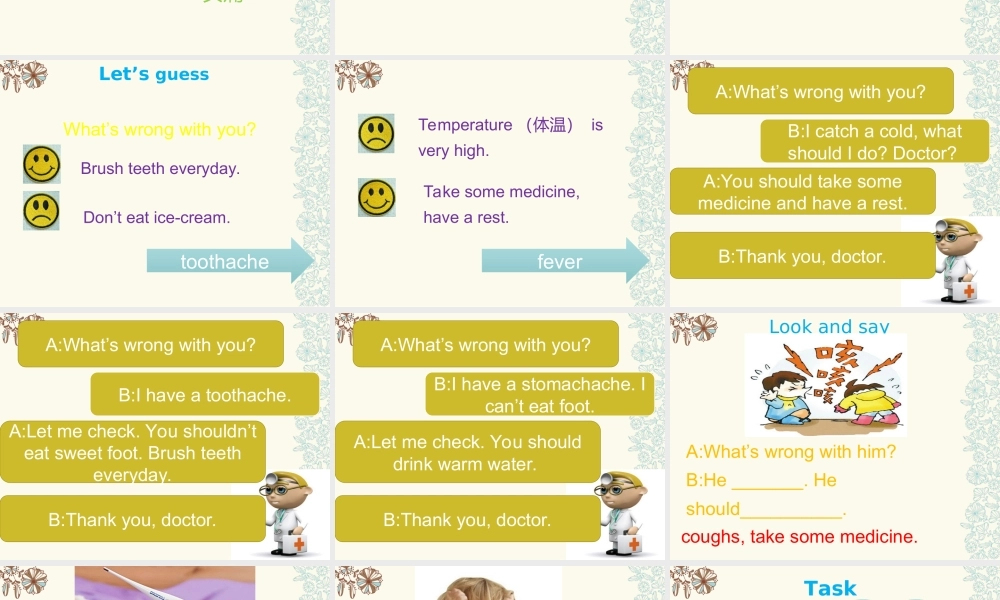 Unit 4 Seeing the doctor 课件1.ppt