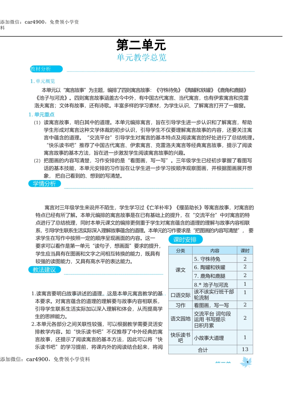 第二单元教学总览.docx_第1页
