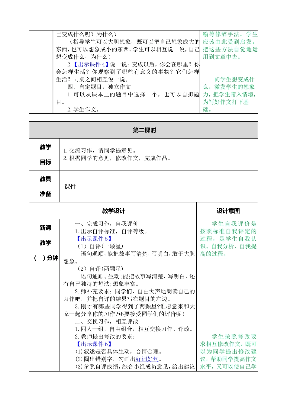 习作：变形记 教学教案.doc_第2页