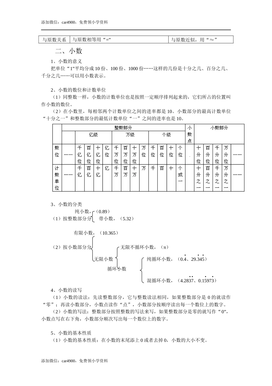 小学数学知识点整理与复习.docx_第3页