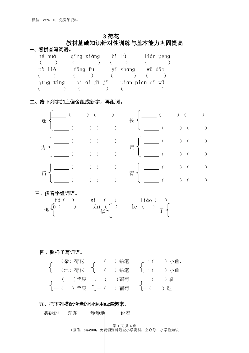 3荷花 .doc_第1页
