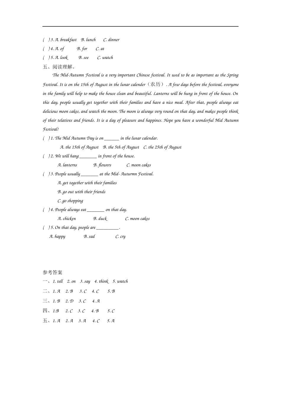 六（上）外研版英语Module 4 Unit 1课时.docx_第2页