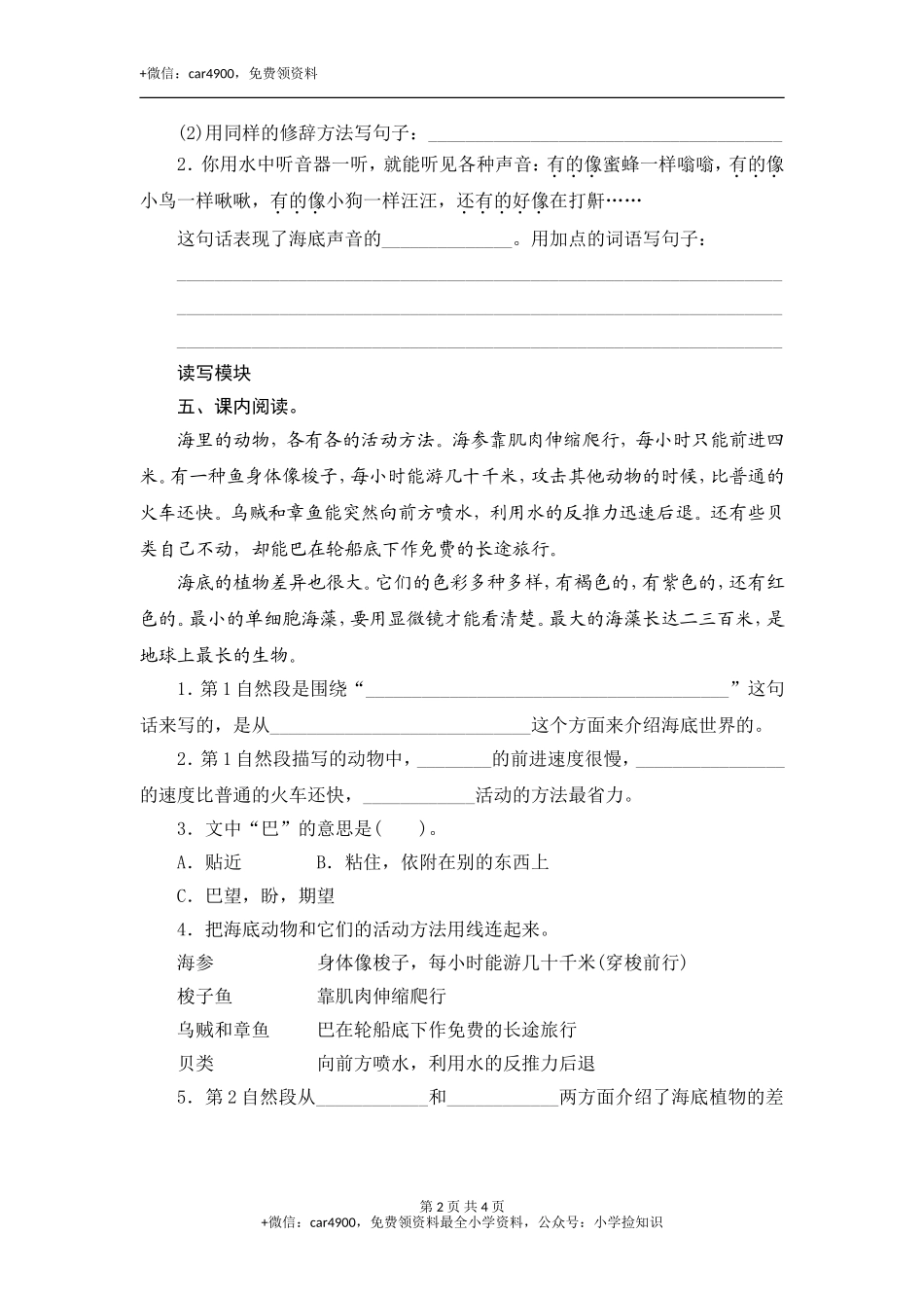 23 海底世界 .doc_第2页