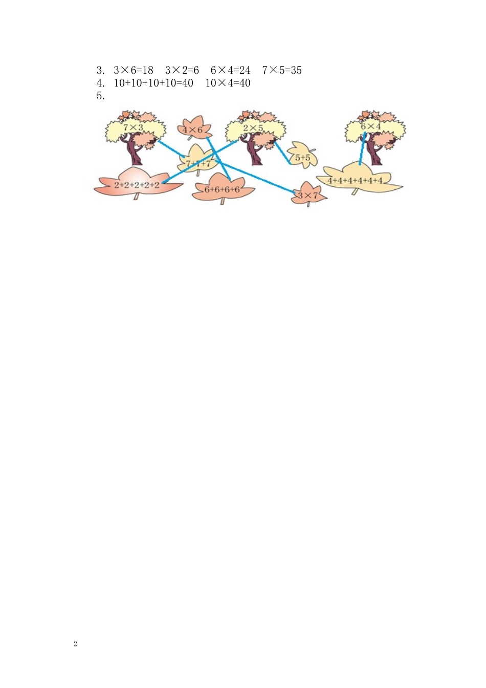 二（上）人教版数学四单元课时.1.docx_第2页