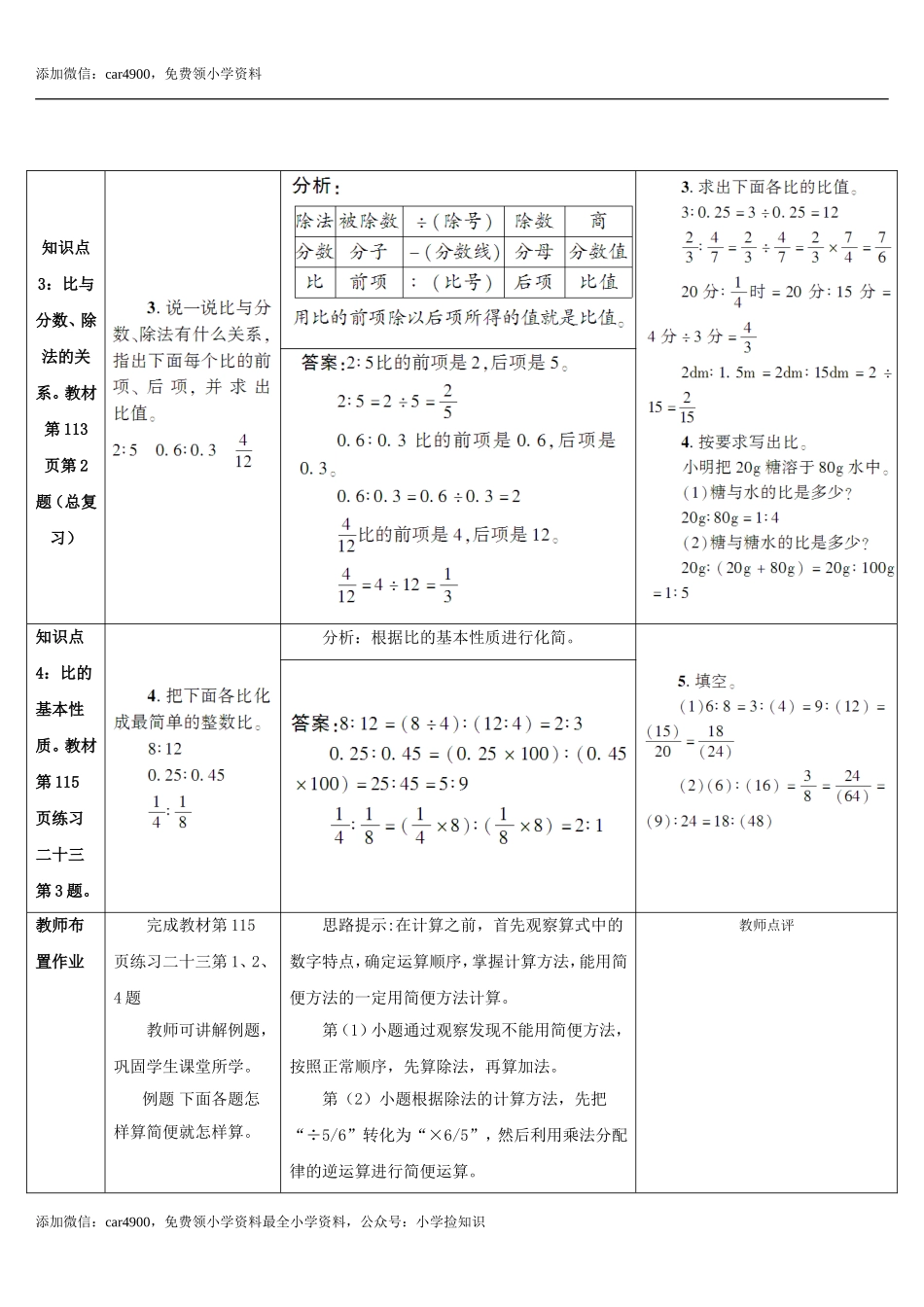 9.1分数的乘、除法和比（1）(导学案).doc_第3页