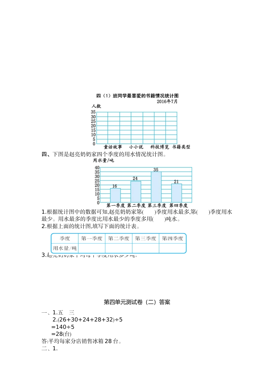 四（上）苏教版数学第四单元测试卷.2.docx_第2页