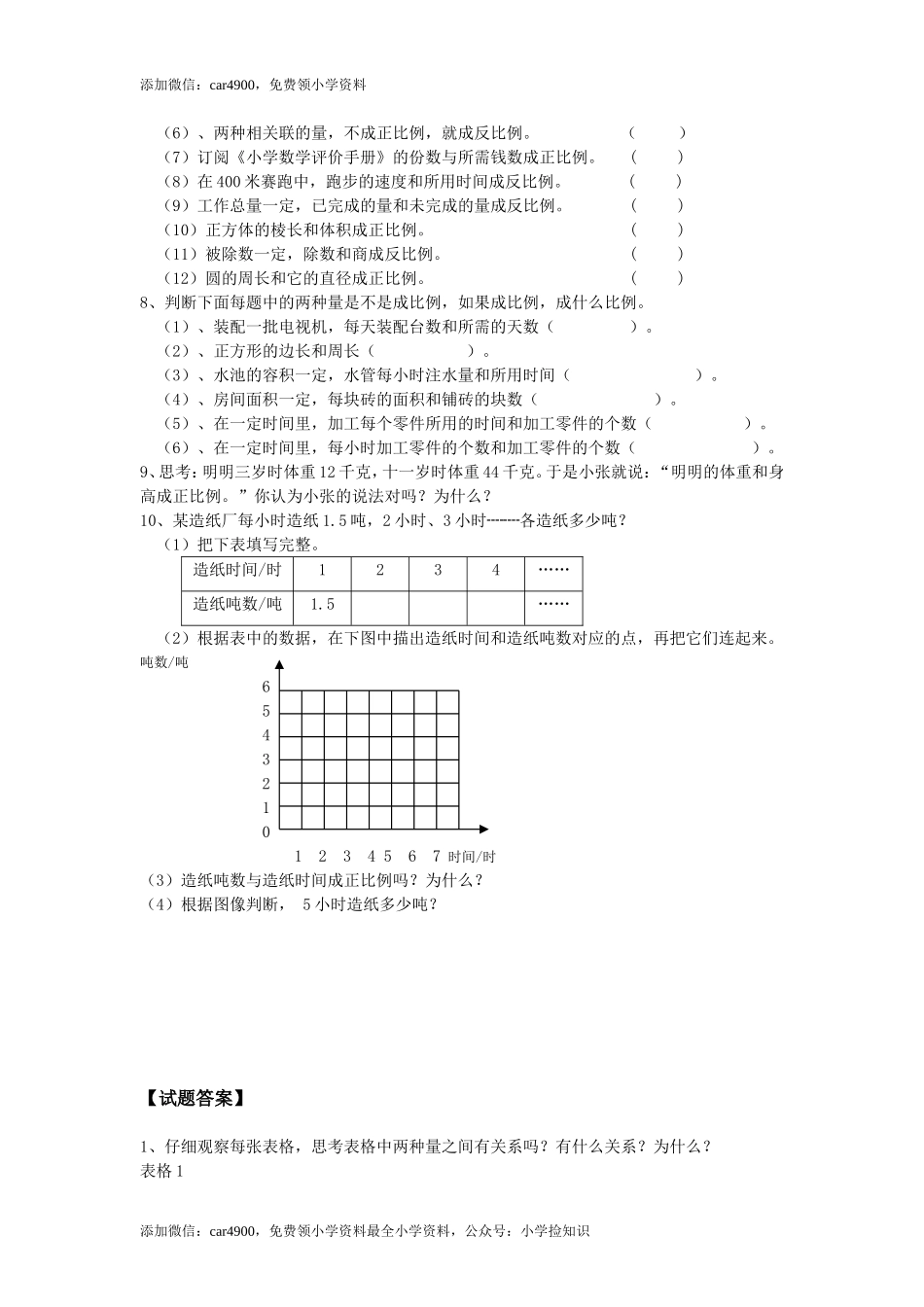 正比例和反比例同步练习2（网资源）.doc_第2页
