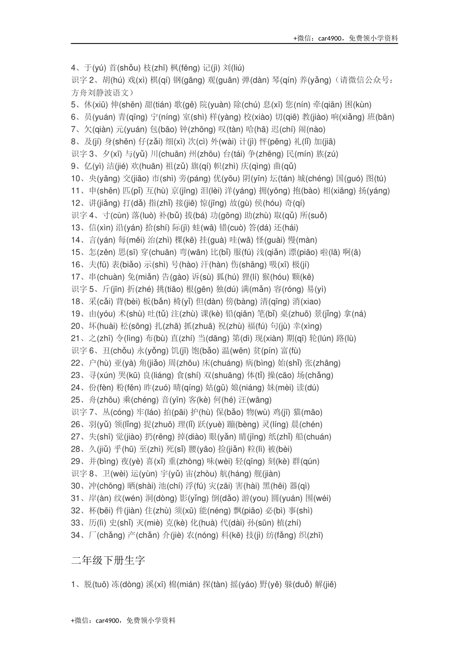 最全小学语文生字表 +.docx_第3页