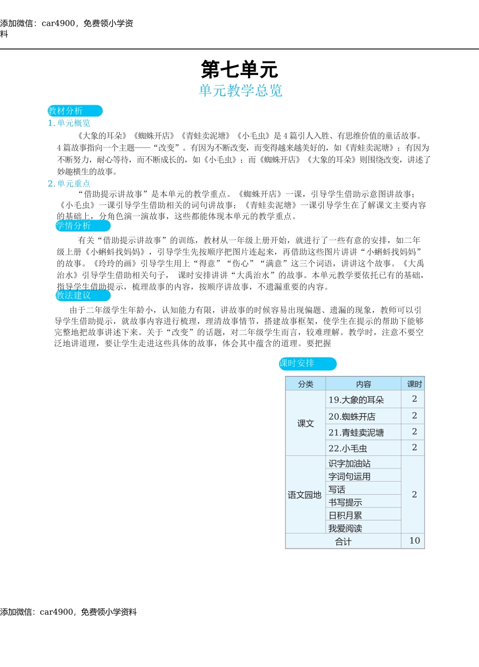 第七单元教学总览 .docx_第1页