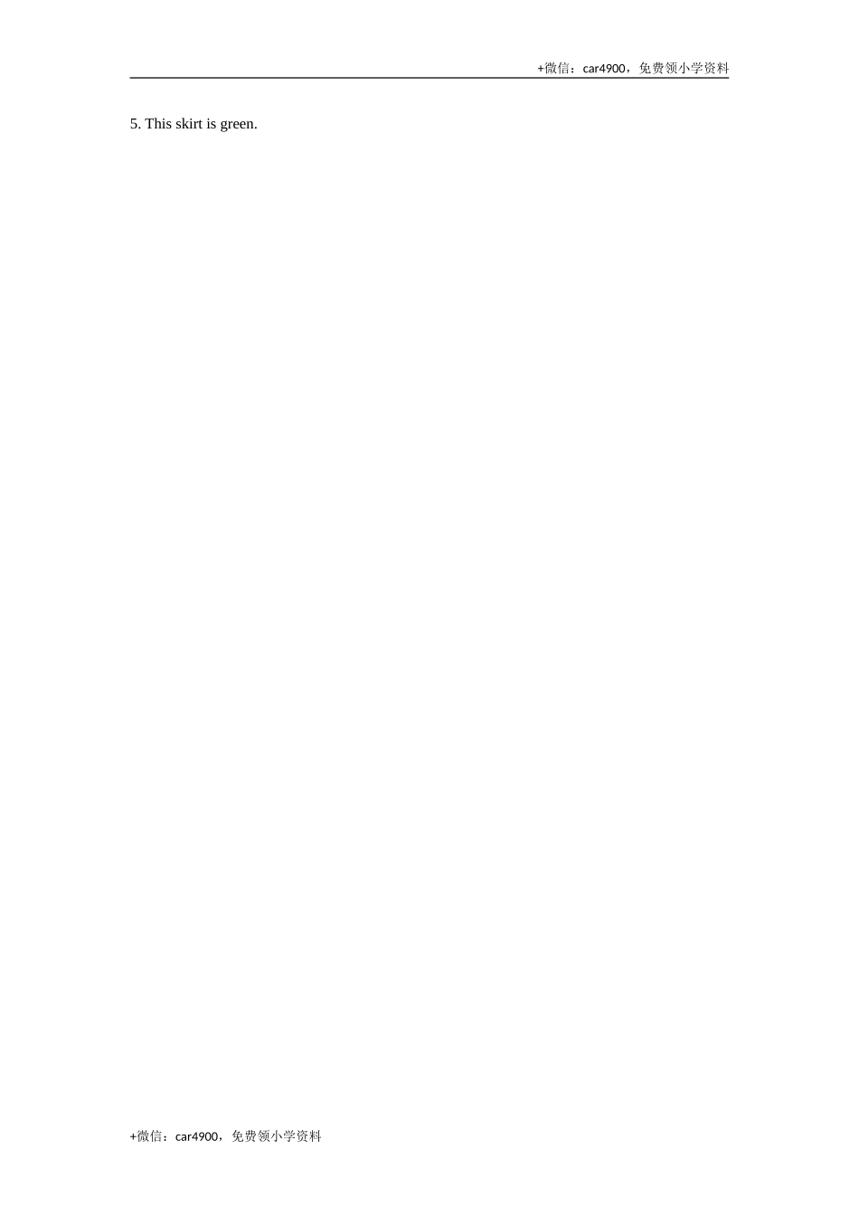 Unit 6 Colours 同步练习3 .doc_第3页