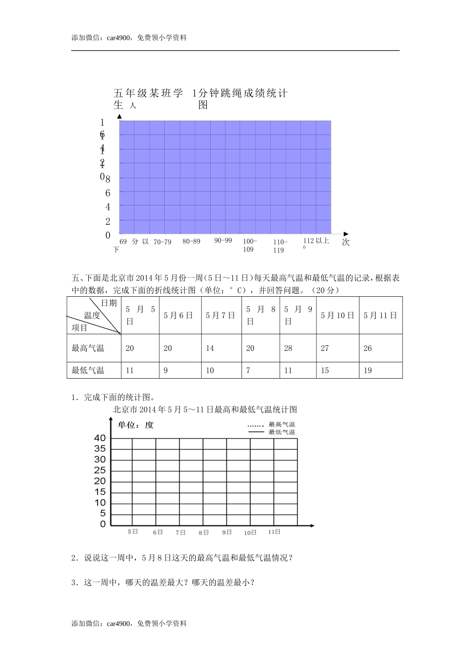 五年级下册数学试题-第六单元测试卷（A） 西师大版（2014秋）（含答案）.doc_第3页