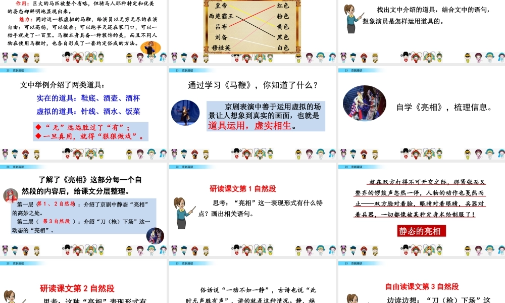 23 京剧趣谈.pptx