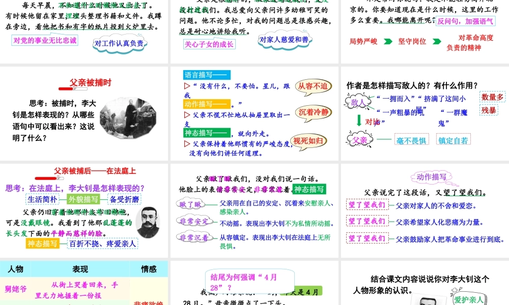 11 十六年前的回忆 PPT（部编版）.ppt