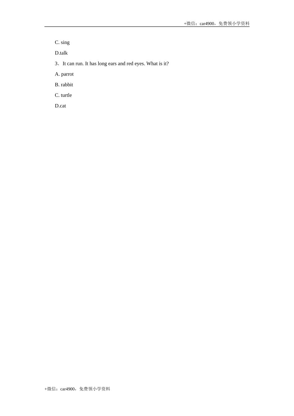 Unit+4 lesson 2《pets》习题 .doc_第2页