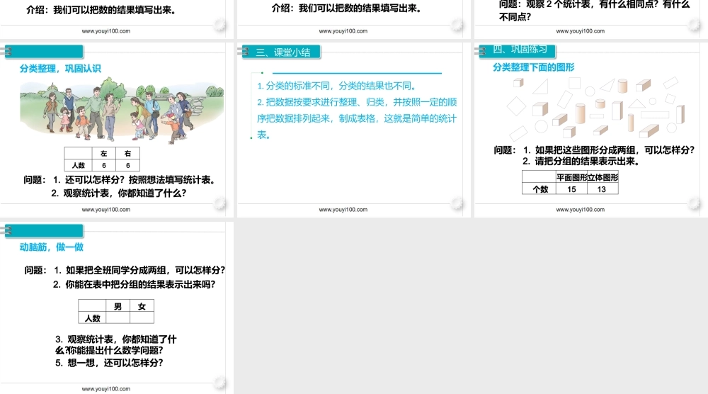 第三单元 第2课时分类与整理（2）.pptx