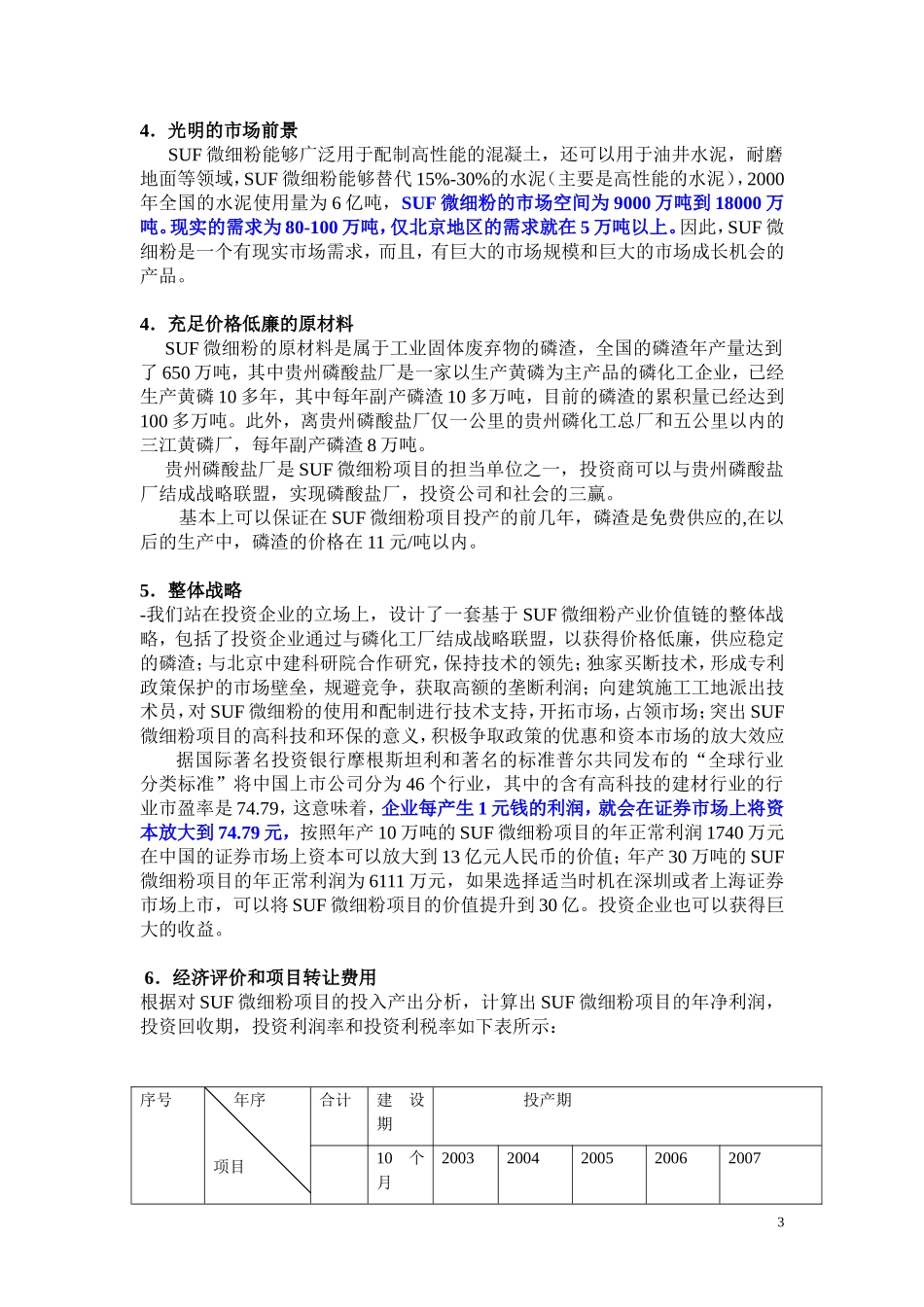 SUF微细粉项目商业计划书.doc_第3页