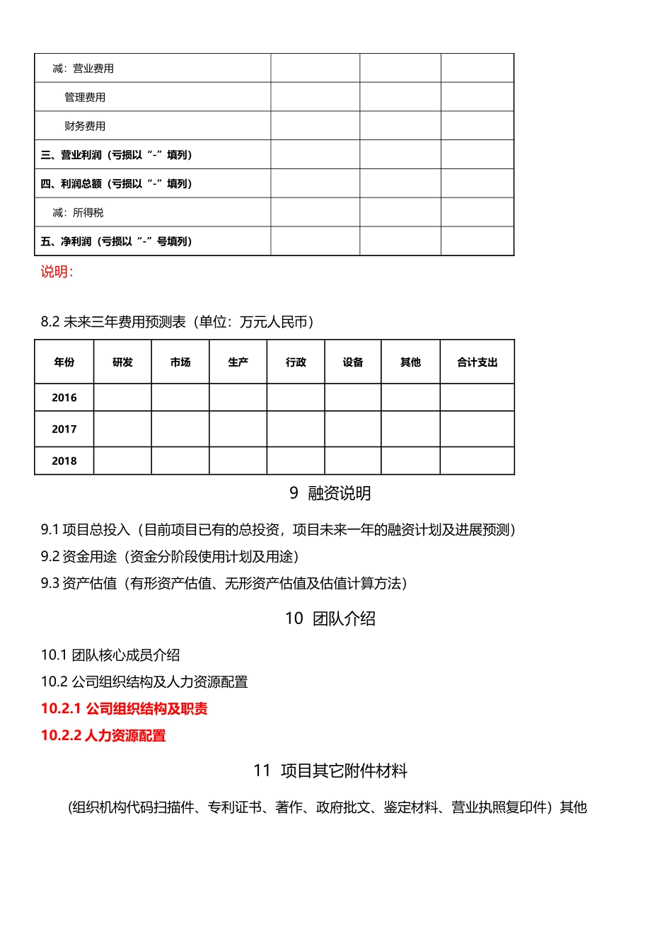 互联网 创业计划书模板及案例.doc_第3页