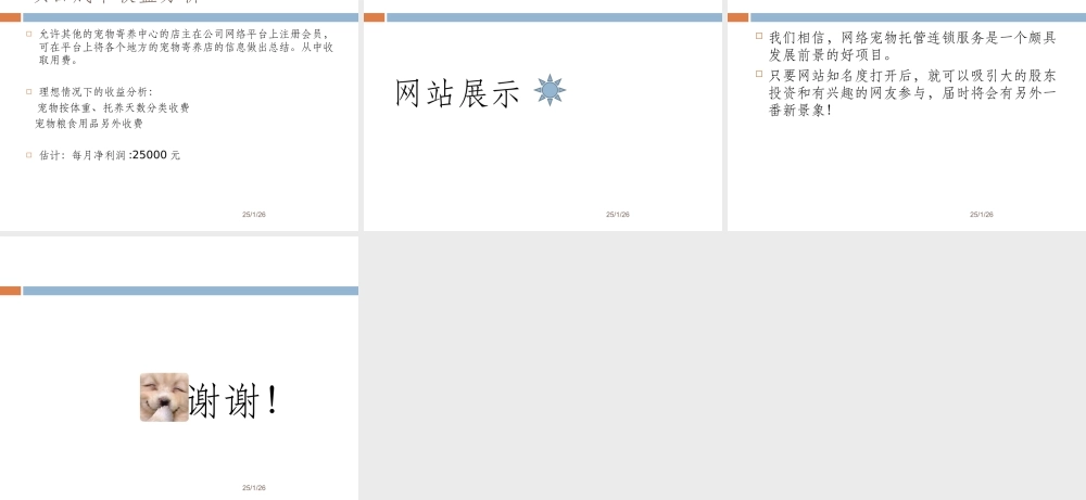 宠物寄养商业计划书.ppt
