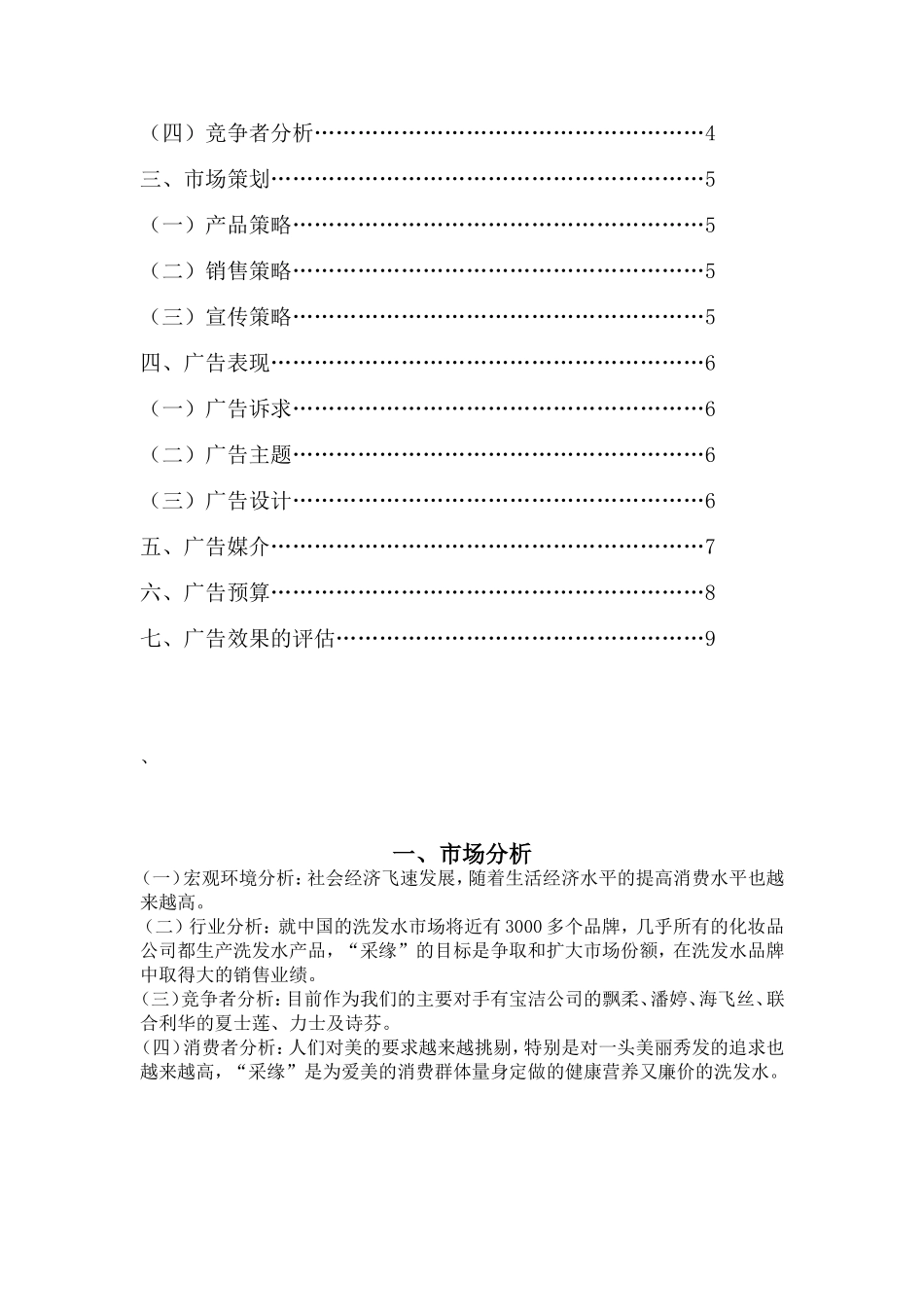 洗发露广告策划方案.doc_第2页
