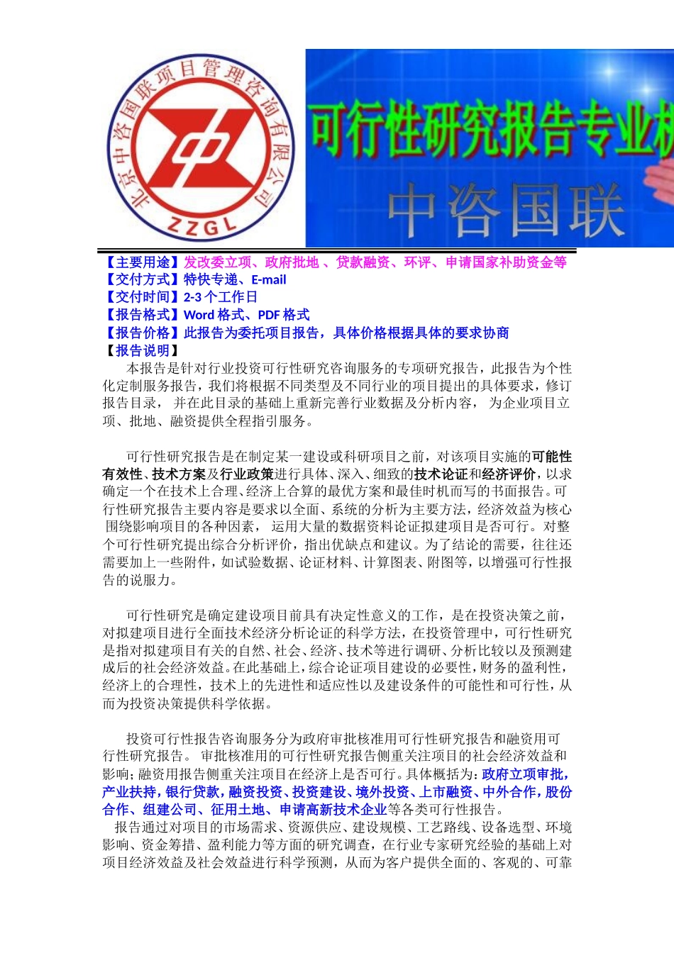 新能源汽车产业园项目可行性研究报告(目录).doc_第3页