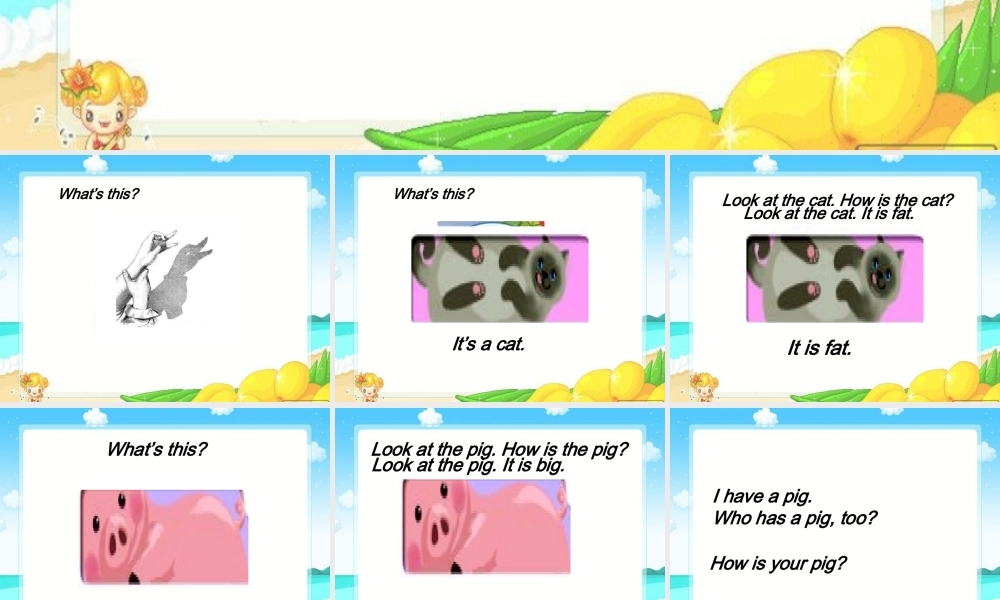 三年级英语上册Unit4 We love animals第二课时.ppt