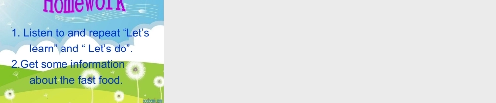 三年级英语上册Unit5 Let’s eat!第五课时.ppt