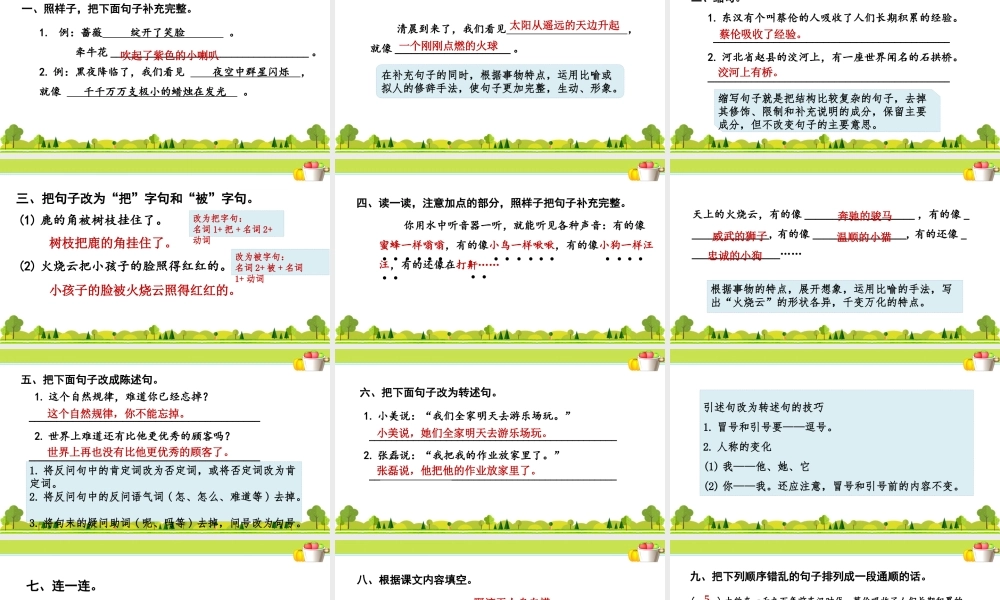 2.专项复习之二 句子(2).ppt