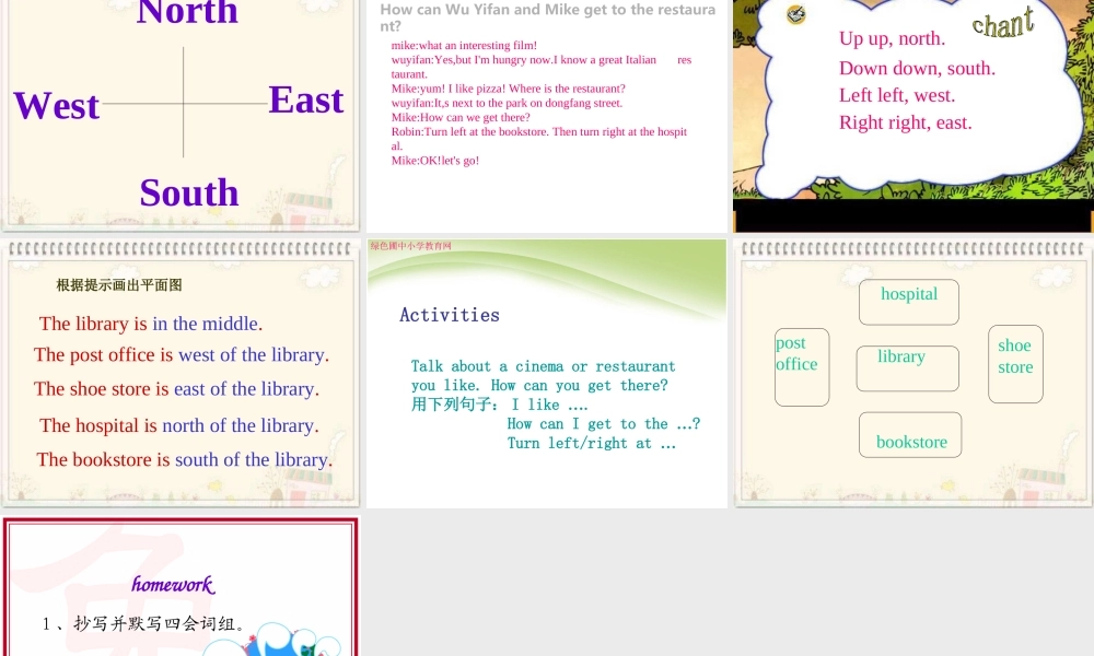 Unit1 How can I get there第三课时.ppt