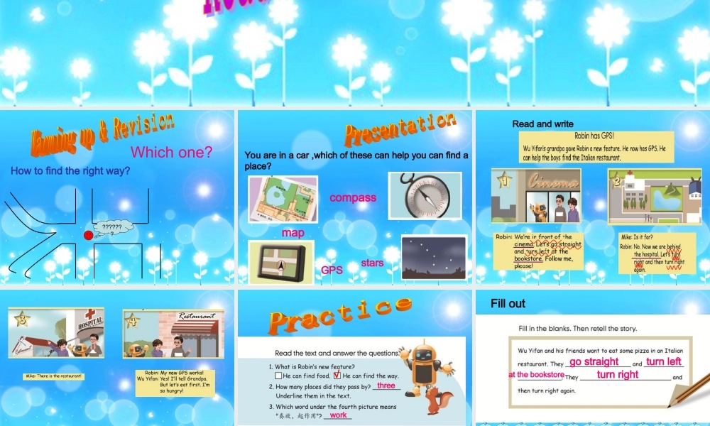 Unit1 How can I get there第五课时.ppt