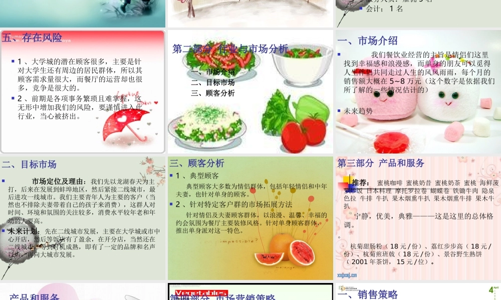 餐厅商业计划书.ppt
