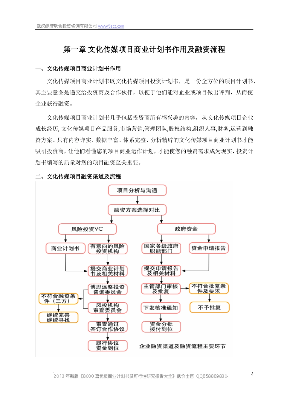 XXXXX文化传媒项目商业计划书.doc_第3页