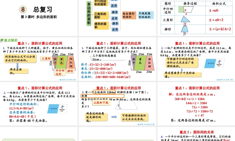 （2022秋季新教材）8.3多边形的面积课件（30张PPT).pptx