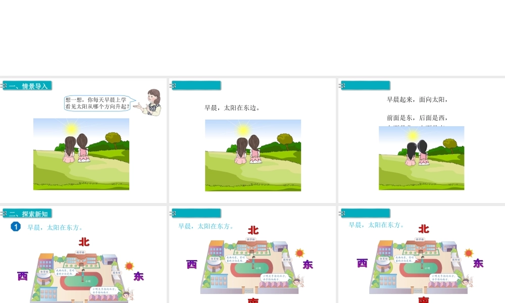 第1课时 认识东、南、西、北.ppt