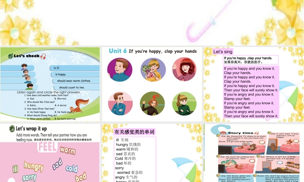 Unit6 PartA let talk第六课时.ppt