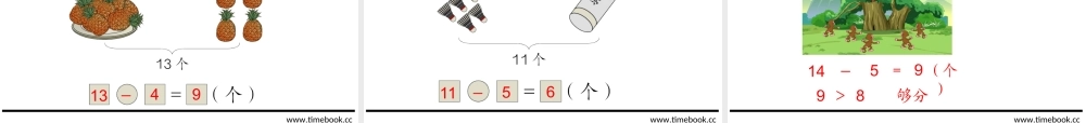 2.3.1十几减5、4、3、2.ppt