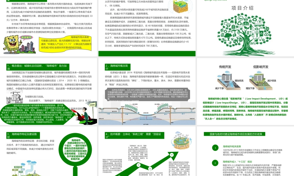 海绵城市项目创业计划书.ppt